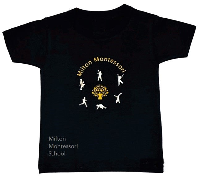 PE T-shirt Navy Blue Boys