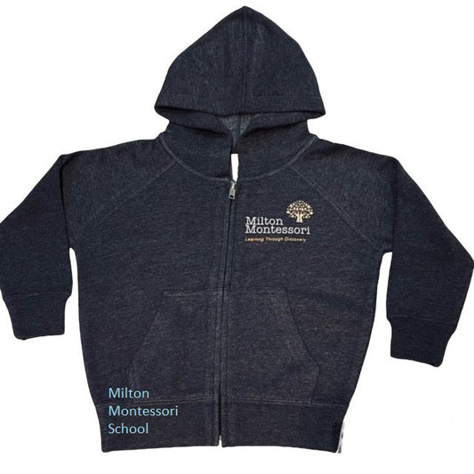 Spirit Wear Toddler/Primary Hooded Full Zipped