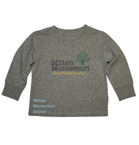 Spirit Wear T-shirt Sport Grey Long Sleeve