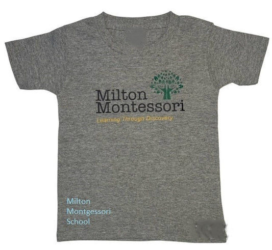 Spirit Wear T-shirt Sport Grey Short Sleeve